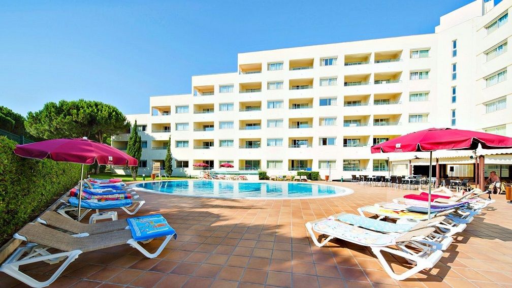 The Patio Suite Hotel Αλμπουφέιρα Εξωτερικό φωτογραφία